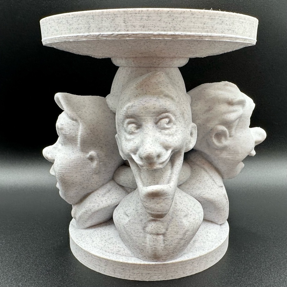 Disney Haunted Mansion Singing Busts 3 Wick Candle Holder - Picture 11 of 14